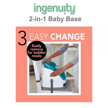 INGENUITY Baby Base 2-in-1 (Pink)