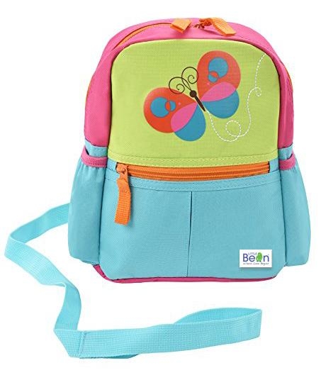 LITTLE BEAN Harness Backpack – Butterfly
