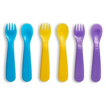 MUNCHKIN Color Change Forks & Spoons 6pk