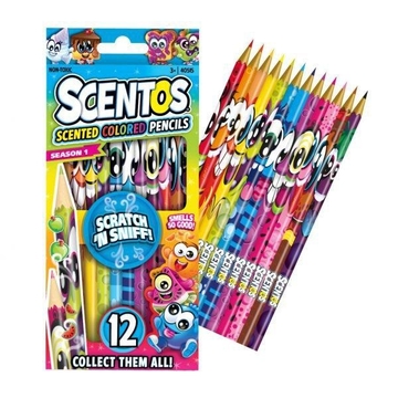 SCENTOS Scented Colored Pencils 12ct