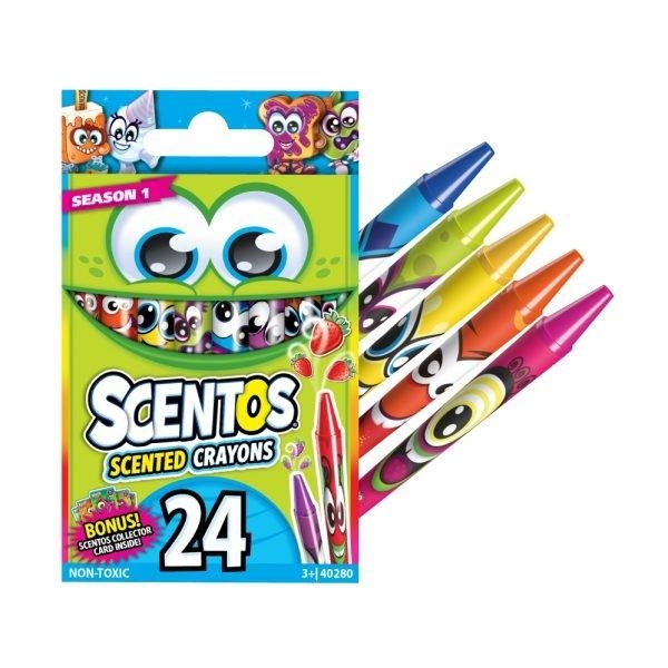 SCENTOS Scented Crayons 24ct