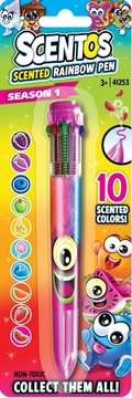 SCENTOS Scented Rainbow 10-Pen – Pink