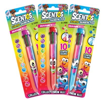 SCENTOS Scented Rainbow Pen – Red / Blue