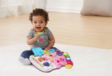 VTECH Sit-To-Stand Stroll &amp; Discover Walker – Pink