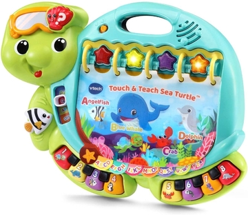 VTECH Touch and Teach Sea Turtle Interactive Learning Book