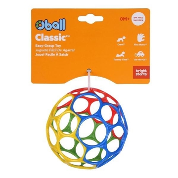 OBALL CLASSIC EASY-GRASP TOY-RED/BLUE/GREEN/YELLOW