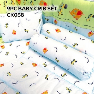 CHEEKY BON BON 9pc Baby Crib Set