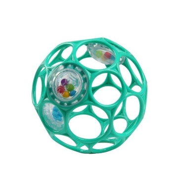 OBALL RATTLE EASY-GRASP TOY – TEAL