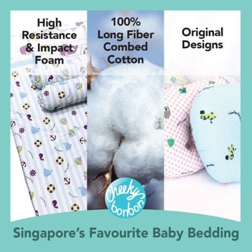 CHEEKY BON BON Baby Bolster Case (S) **Cover Only**
