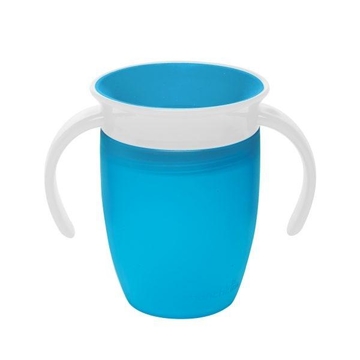 MUNCHKIN Miracle 360º Trainer Cup 7oz With Lid 1pk – Blue
