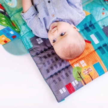 BRIGHT STARTS Out on the Town™ Easy Travel Playmat