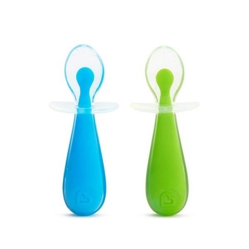 MUNCHKIN Gentle Scoop™ Silicone Training Spoons
