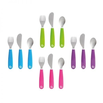 MUNCHKIN Splash™ Toddler Fork, Knife &amp; Spoon Set