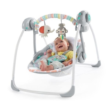 BRIGHT STARTS Whimsical Wild™ Portable Swing