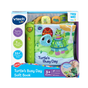 VTECH Turtle's Busy Day Soft Book