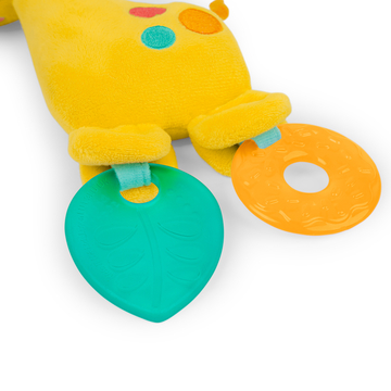 BRIGHT STARTS Safari Soother™ Rattle &amp; Teether Toy